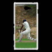 Coque Sony Xperia M2 Joueur de cricket 2
