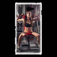 Coque Sony Xperia M2 Fitness féminin 5