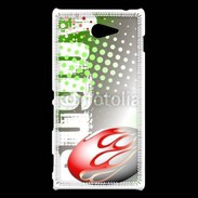 Coque Sony Xperia M2 Illustration rugby 5