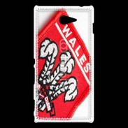 Coque Sony Xperia M2 Logo rugby Pays de Galles