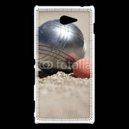 Coque Sony Xperia M2 Amour de la pétanque