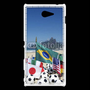 Coque Sony Xperia M2 Coupe du monde Brésil 9