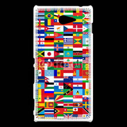 Coque Sony Xperia M2 Drapeaux équipes du monde