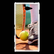 Coque Sony Xperia M2 Joueur de tennis 25