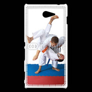 Coque Sony Xperia M2 Prise de judo 50
