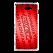 Coque Sony Xperia M2 Distance Marathon 42,195km