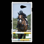 Coque Sony Xperia M2 Saut d'obstacle 500