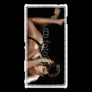 Coque Sony Xperia M2 Brune sexy