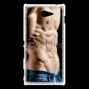 Coque Sony Xperia M2 Corps d'homme 