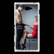 Coque Sony Xperia M2 Que caches tu coquin ?