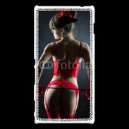 Coque Sony Xperia M2 Femme sexy libertinage dominatrice