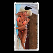 Coque Sony Xperia M2 Femme sexy lounge