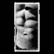 Coque Sony Xperia M2 Torse nu homme musclé