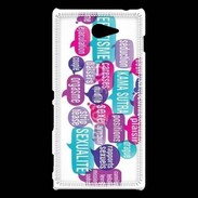 Coque Sony Xperia M2 Nuage de mots sexy