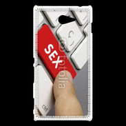 Coque Sony Xperia M2 Clavier sexy 6