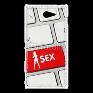 Coque Sony Xperia M2 Clavier sexy 9