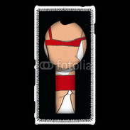 Coque Sony Xperia M2 serrure sexy