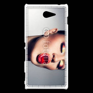 Coque Sony Xperia M2 lolita glaçon