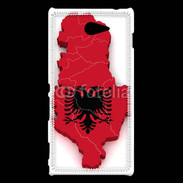 Coque Sony Xperia M2 drapeau Albanie
