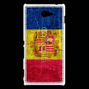 Coque Sony Xperia M2 Drapeau Andorre