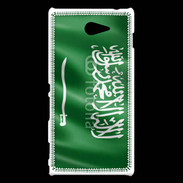 Coque Sony Xperia M2 Drapeau Arabie saoudite
