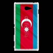 Coque Sony Xperia M2 Drapeau Azerbaidjan