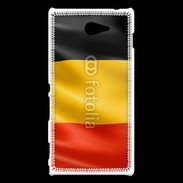 Coque Sony Xperia M2 drapeau Belgique