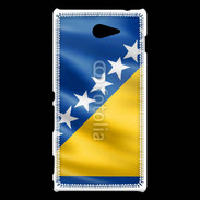 Coque Sony Xperia M2 Drapeau Bosnie