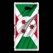 Coque Sony Xperia M2 Drapeau Burundi