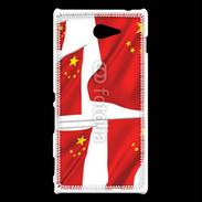 Coque Sony Xperia M2 drapeau Chinois