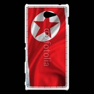 Coque Sony Xperia M2 Drapeau Corée du Nord