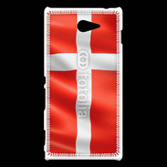 Coque Sony Xperia M2 Drapeau Danemark