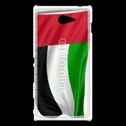 Coque Sony Xperia M2 Drapeau Emirats Arabe Unis