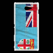 Coque Sony Xperia M2 Drapeau Fidji