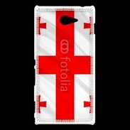 Coque Sony Xperia M2 Drapeau Georgie