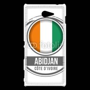 Coque Sony Xperia M2 Logo Abidjan