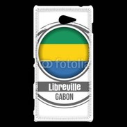 Coque Sony Xperia M2 Logo Gabon