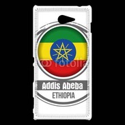 Coque Sony Xperia M2 Logo Ethiopie