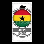 Coque Sony Xperia M2 logo Ghana