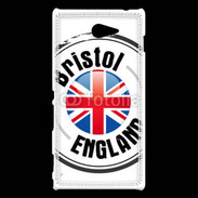Coque Sony Xperia M2 Logo Bristol Angleterre