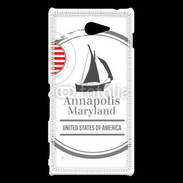 Coque Sony Xperia M2 Logo Annapolis Maryland