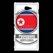 Coque Sony Xperia M2 Logo Corée du Nord