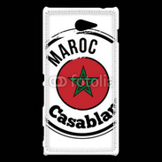 Coque Sony Xperia M2 Logo Casablanca