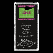Coque Sony Xperia M2 Plaquage Bonus offensif-défensif Noir