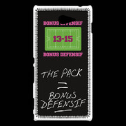 Coque Sony Xperia M2 The pack Bonus offensif-défensif Noir