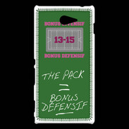 Coque Sony Xperia M2 The pack Bonus offensif-défensif Vert