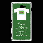 Coque Sony Xperia M2 Bonus offensif-Défensif Adjoint terrain Vert