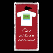Coque Sony Xperia M2 Entraîneur Bonus offensif-défensif Rouge