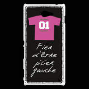 Coque Sony Xperia M2 Pilier gauche Bonus offensif-défensif Noir