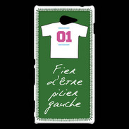 Coque Sony Xperia M2 Pilier gauche Bonus offensif-défensif Vert